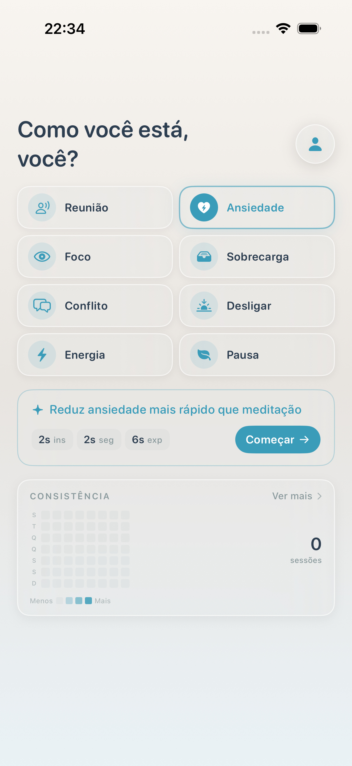 Tecnica para ansiedade